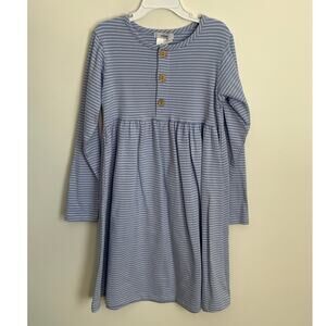 Ishtex Blue Striped Dress‎ NWT size 6x